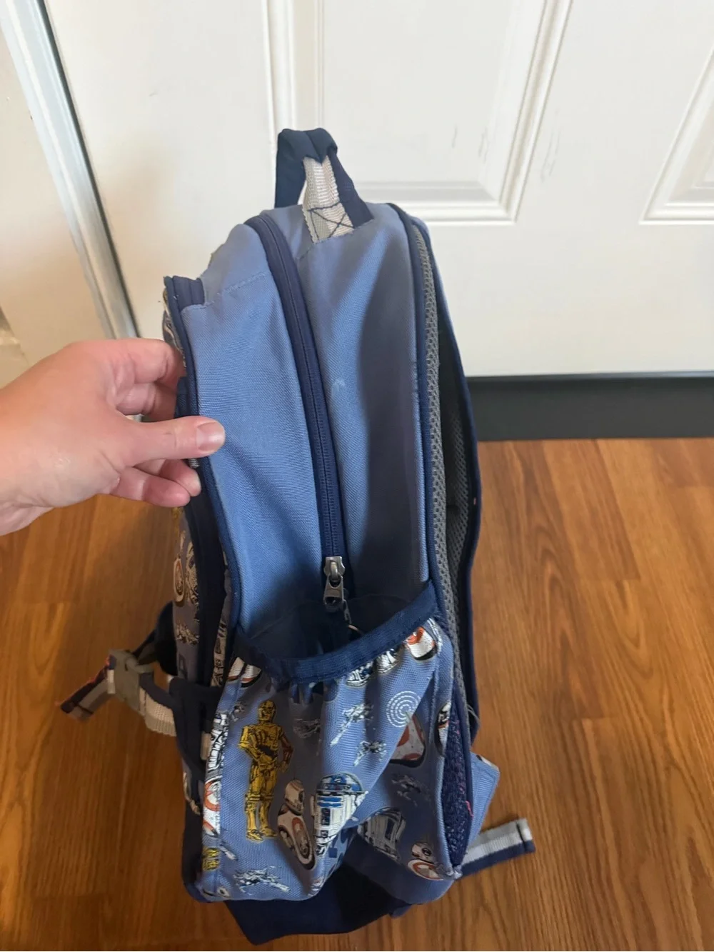 Pottery Barn Kids x Star Wars Droids Mackenzie Glow In Dark Backpack